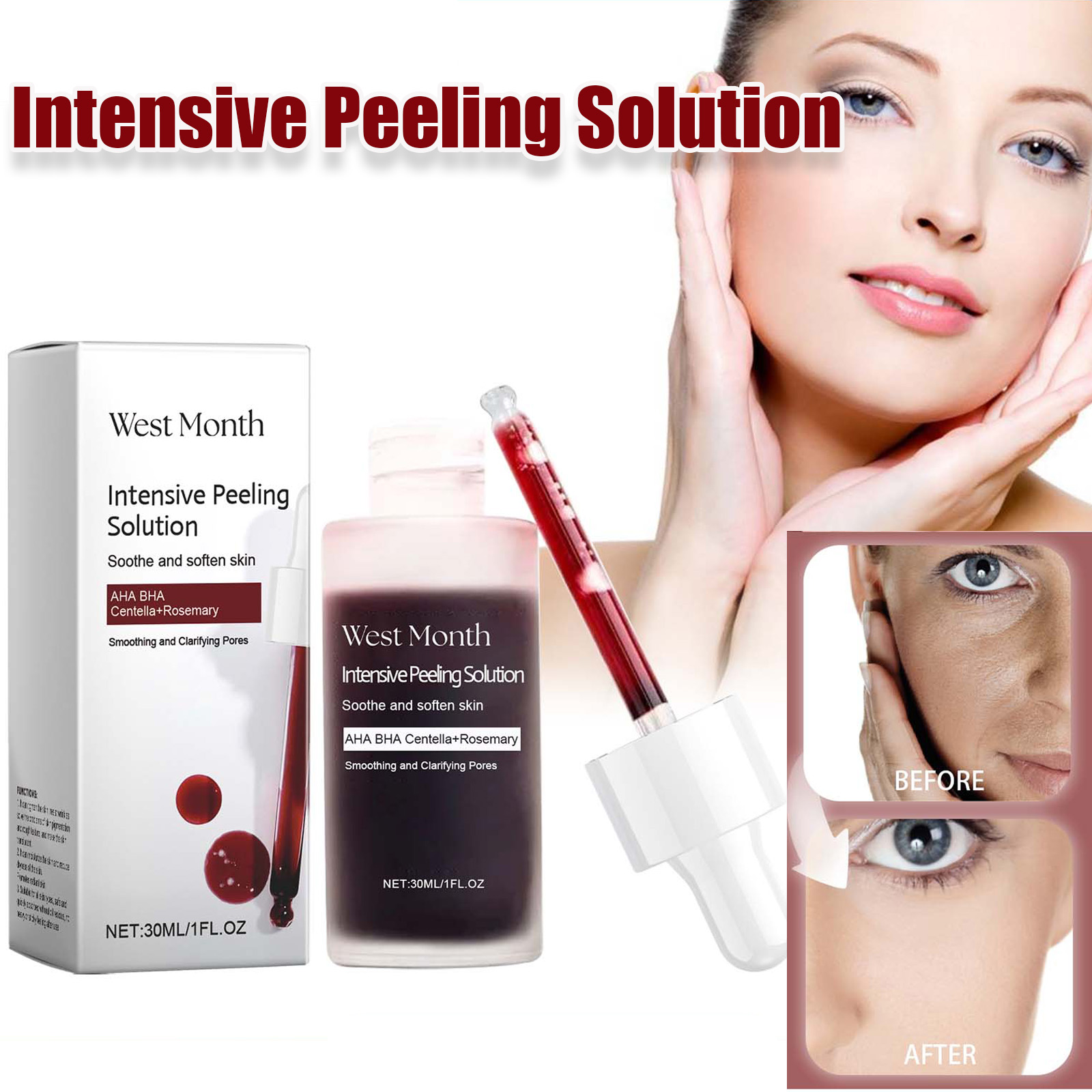Ferulic Acid Serum - Peeling rosto soro anti acne iluminando