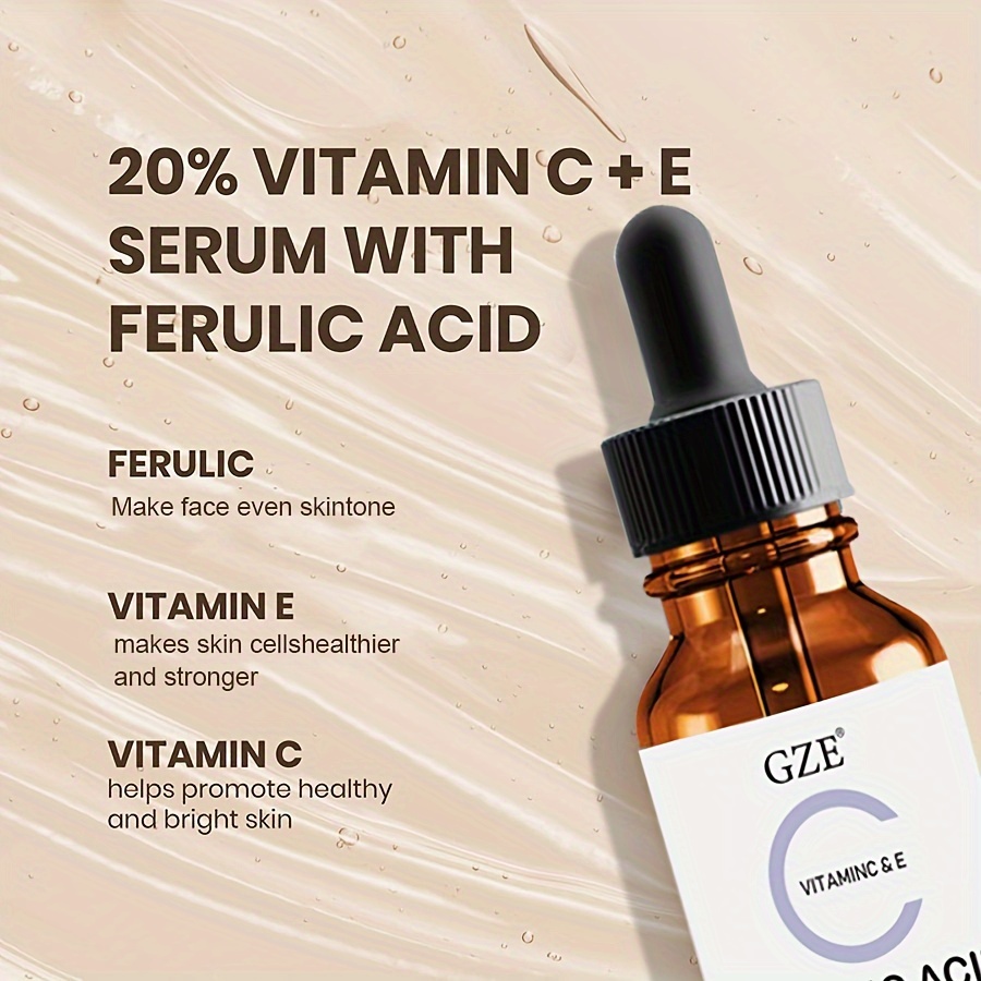Soro facial ferulico GZE com v - Ferulic Acid Serum avaliação e preço