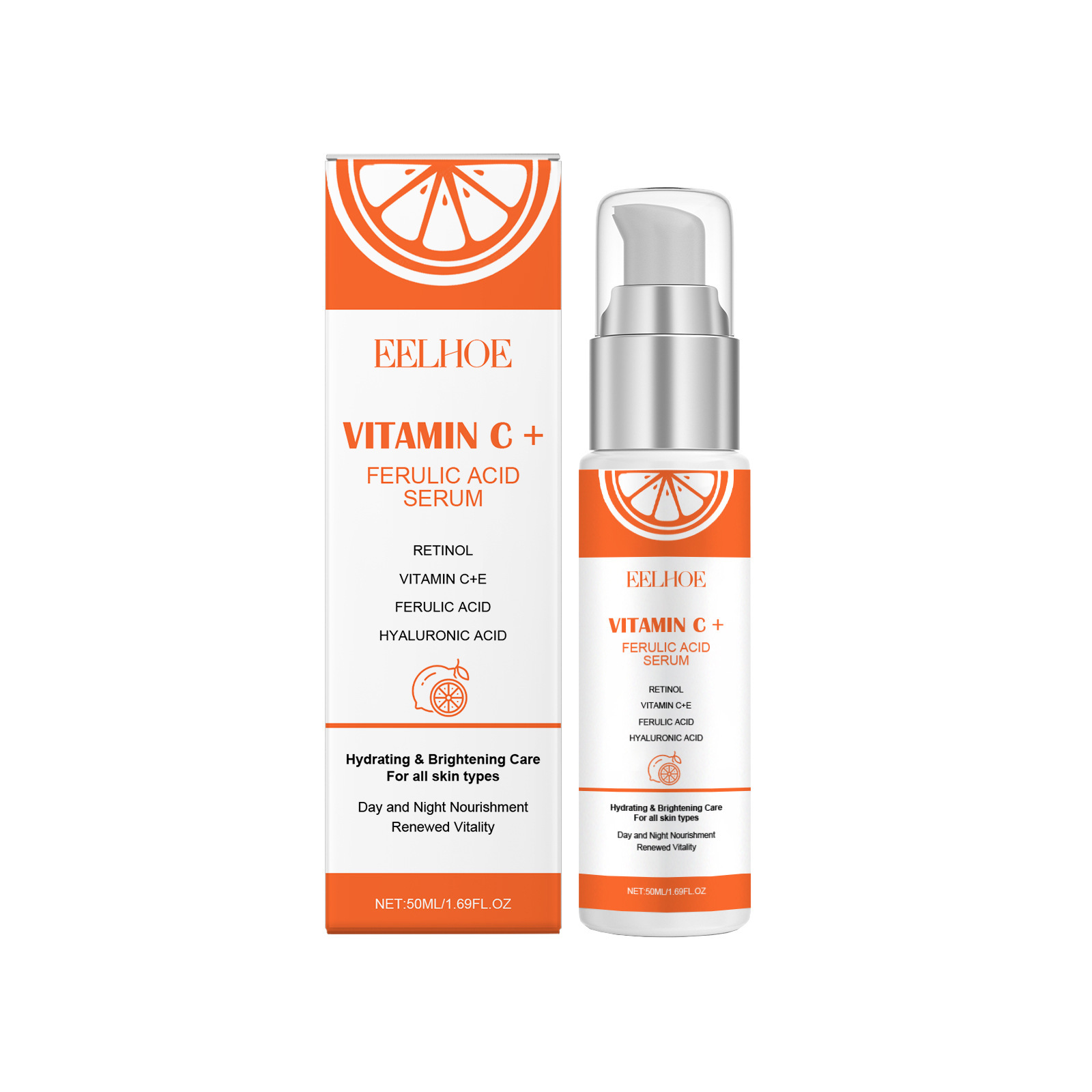 Eelhoe vitamina c e ácido feru - Ferulic Acid Serum avaliação e preço